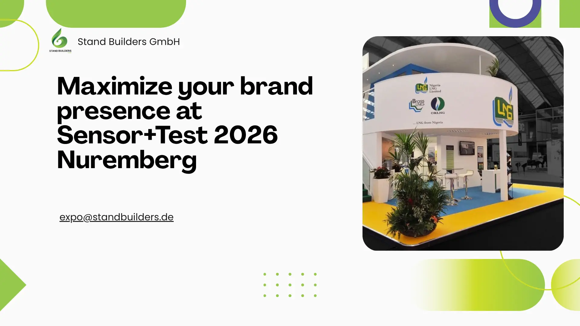 Maximize your brand presence at Sensor+Test 2026 Nuremberg