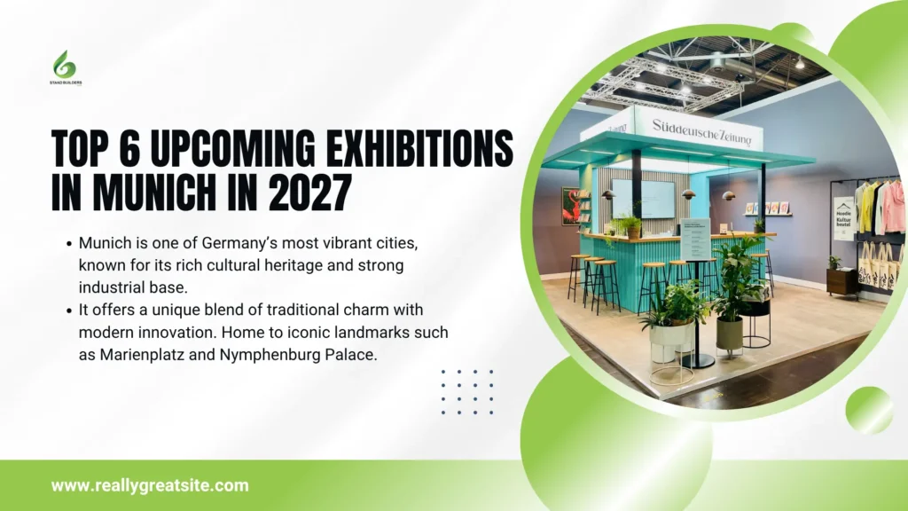 Top 6 Upcoming Exhibitions in Munich in 2027
