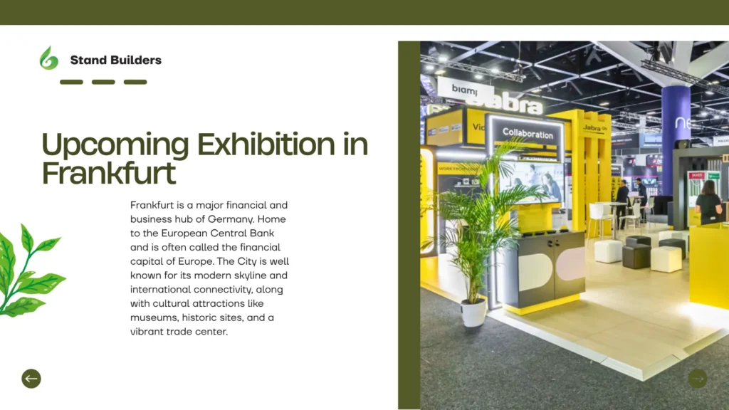 Upcoming Exhibition in Frankfurt