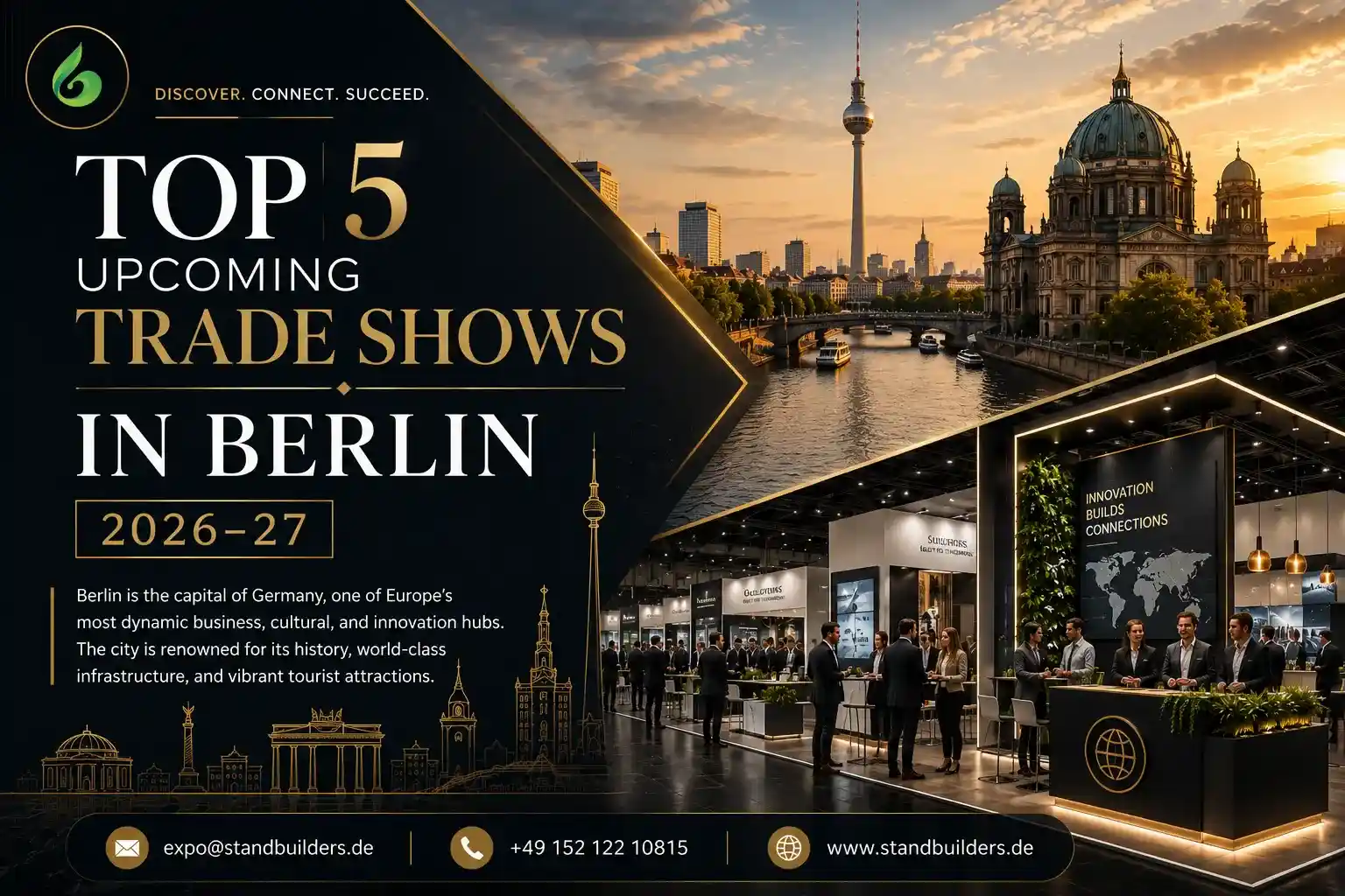 Top 5 Upcoming trade shows in Berlin 2026-27