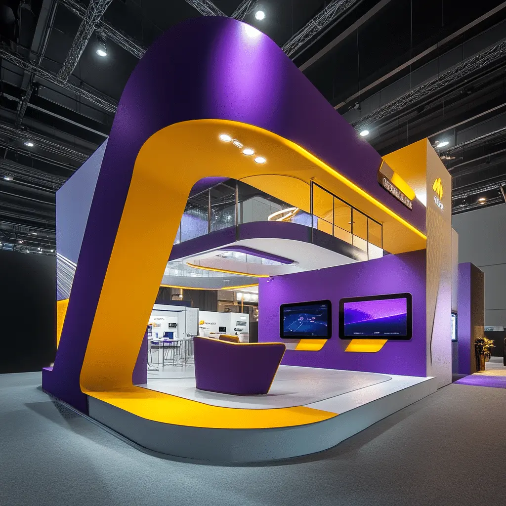Double decker exhibition stand builder germany