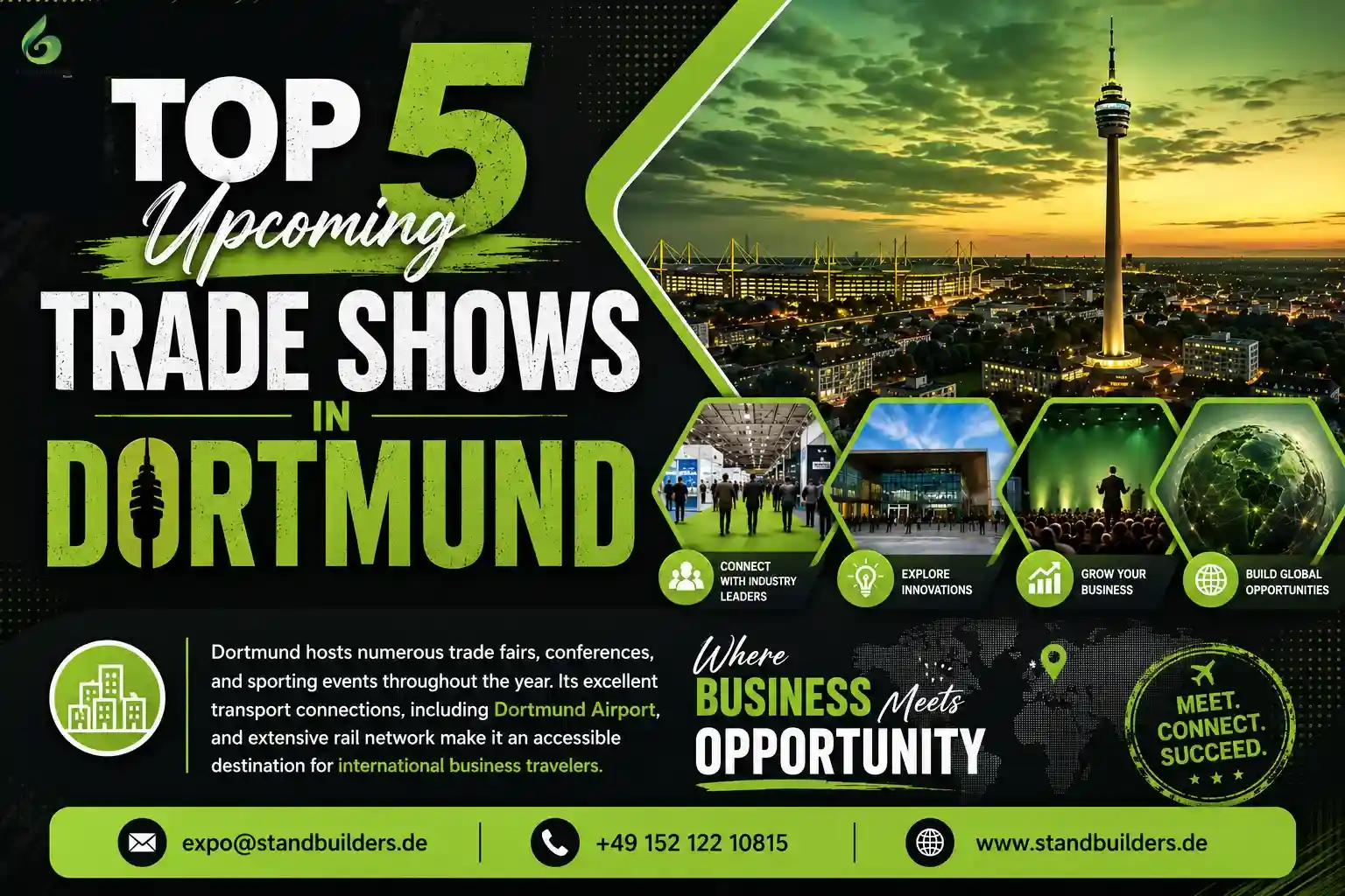 Top 5 Upcoming trade shows in Dortmund