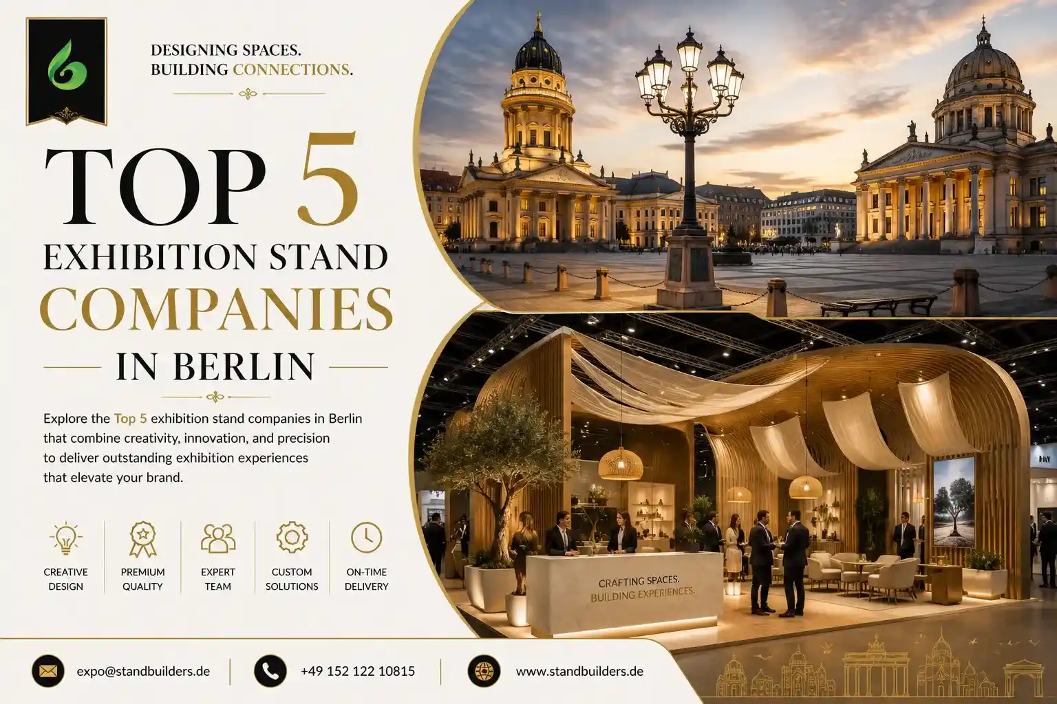 Top 5 exhibition stand companies in Berlin