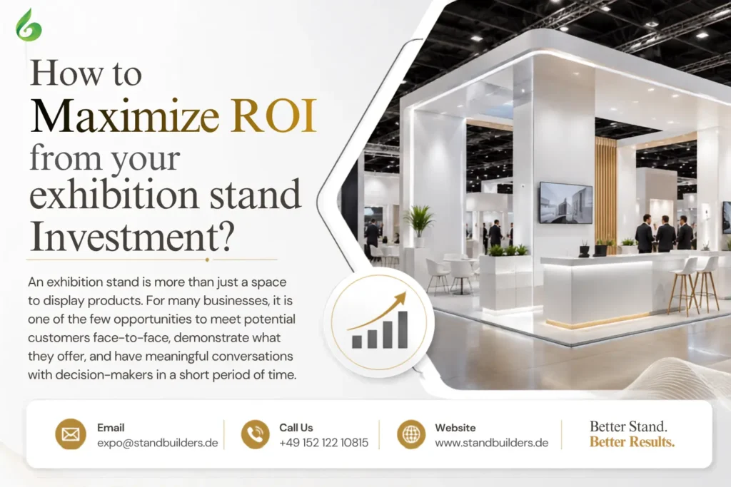 How to Maximize ROI from your exhibition stand Investment?
