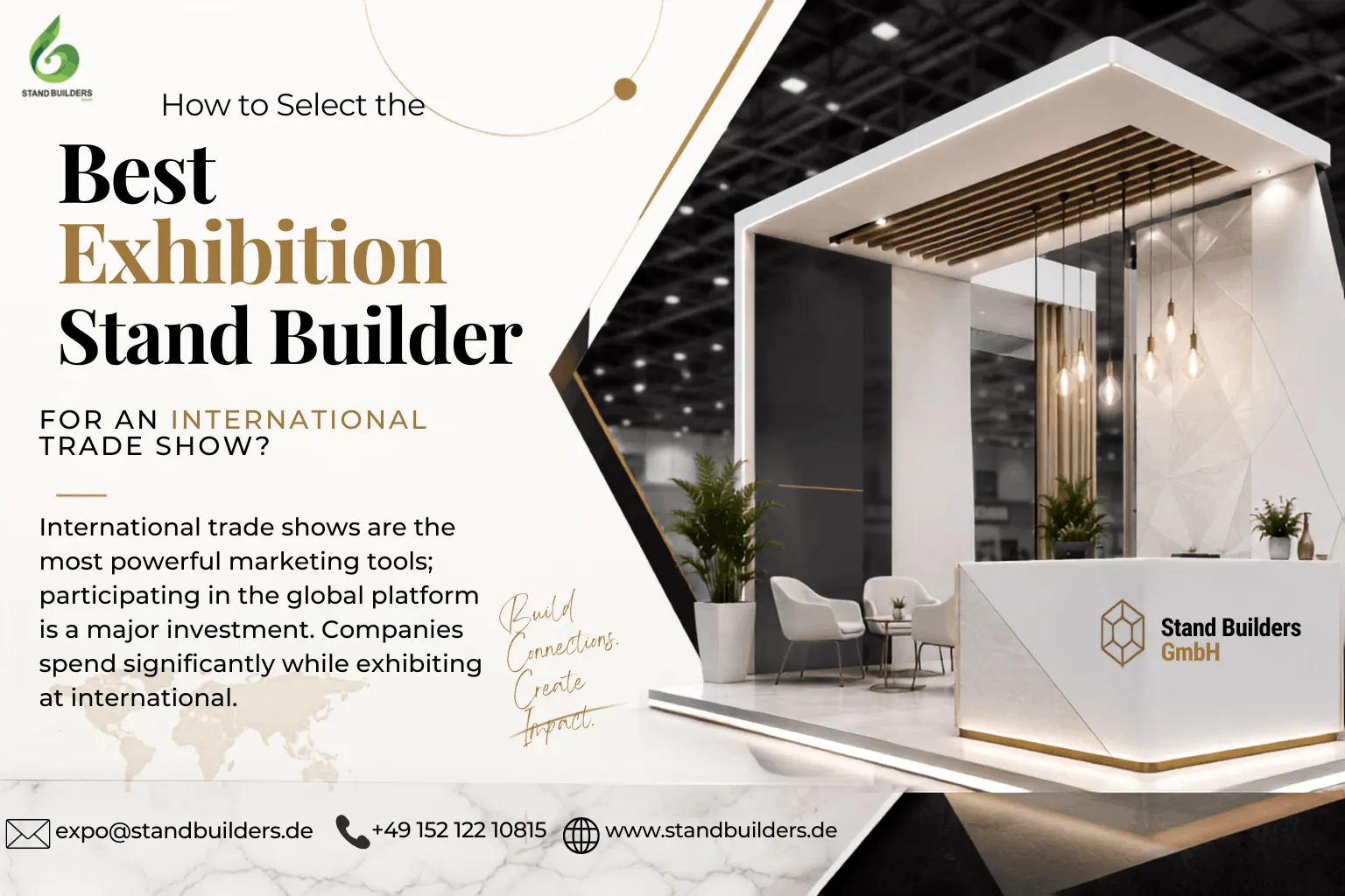 How to Select the Best Exhibition Stand Builder for an International Trade Show