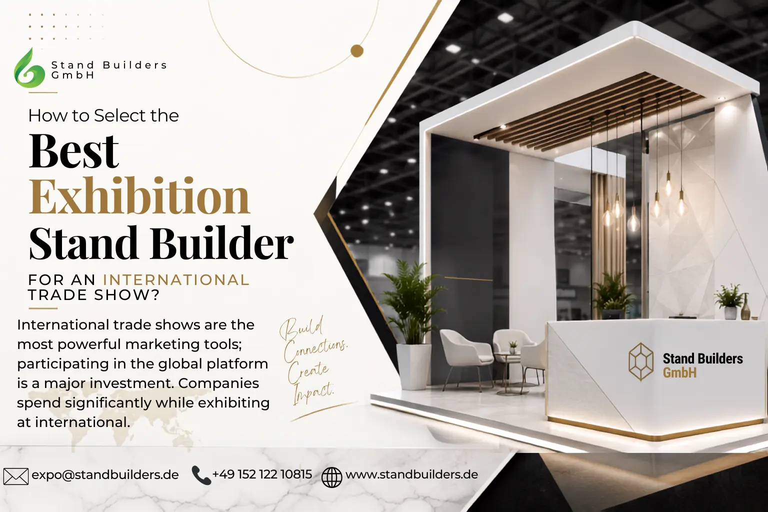 How to Select the Best Exhibition Stand Builder for an International Trade Show