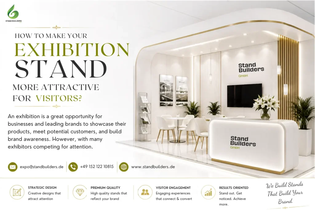 How to make your exhibition stand more attractive for visitors | standbuilders.de