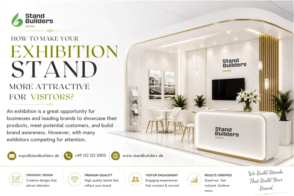 How to make your exhibition stand more attractive for visitors?