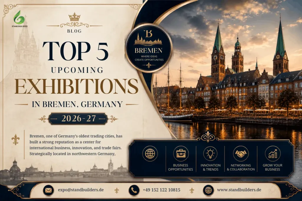 Top 5 upcoming exhibitions in Bremen | standbuilders.de