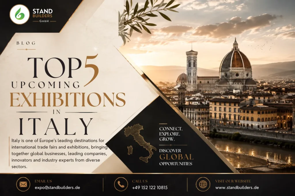 Top 5 upcoming exhibitions in Italy in 2026
