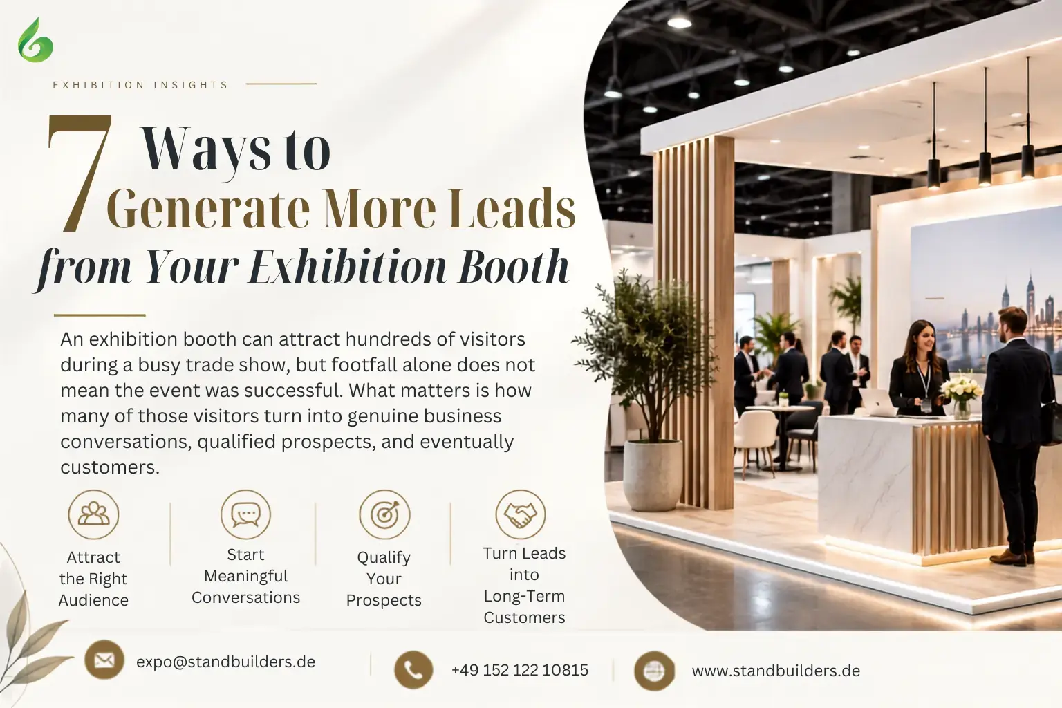 7 Ways to Generate More Leads from Your Exhibition Booth