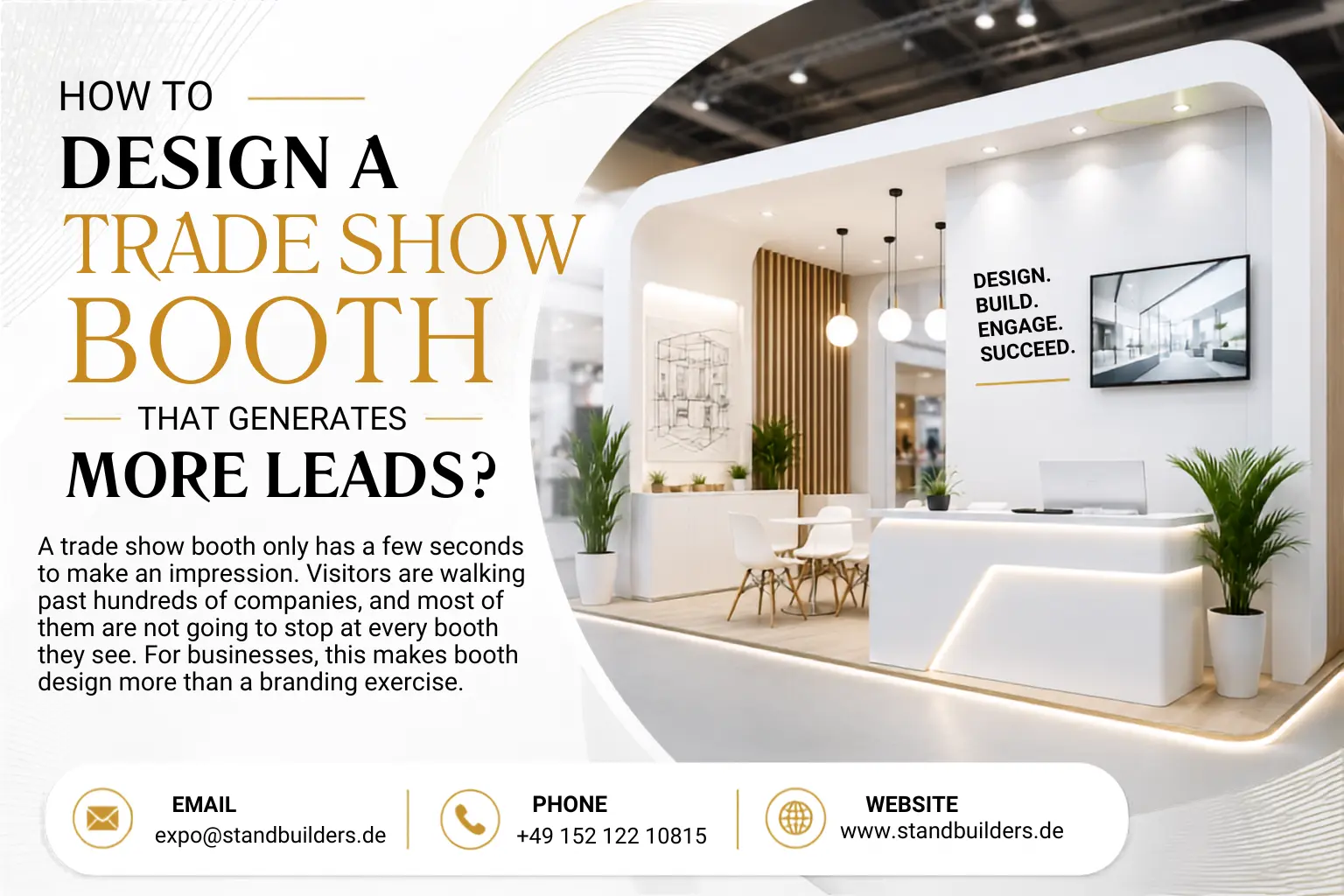 How to Design a Trade Show Booth that Generates More Leads?