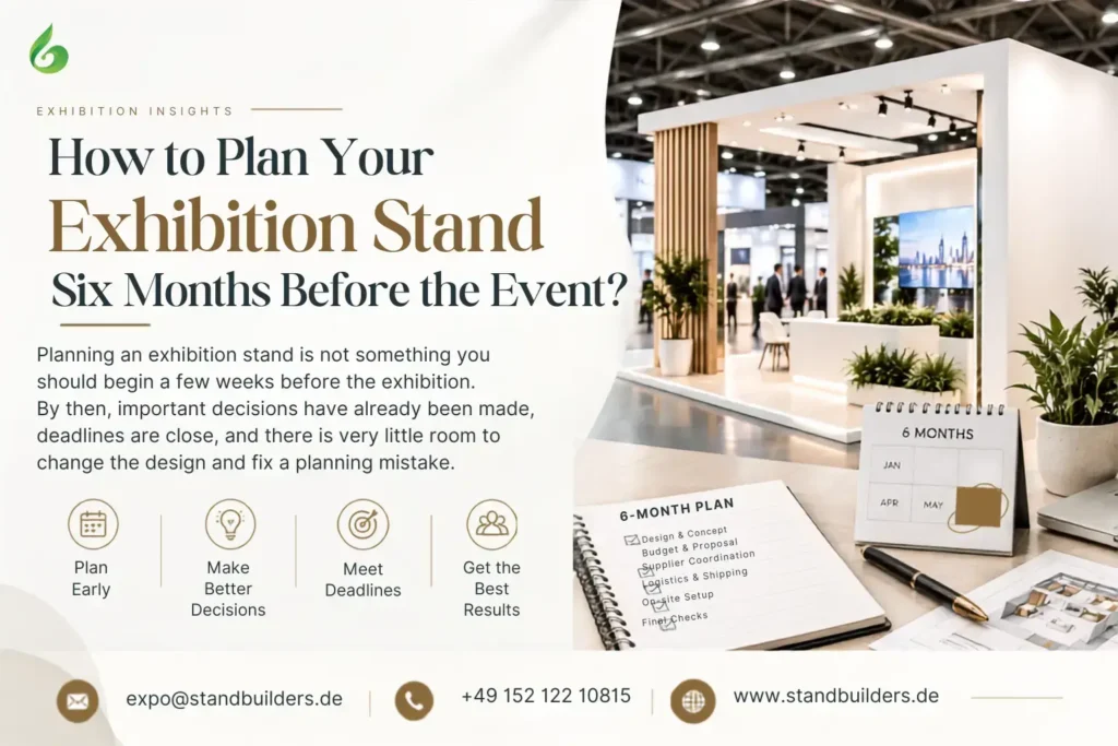 How to Plan Your Exhibition Stand Six Months Before the Event